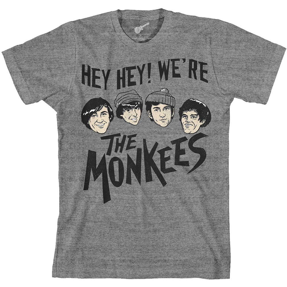 The Monkees Unisex T-Shirt: Hey Hey! (Small)