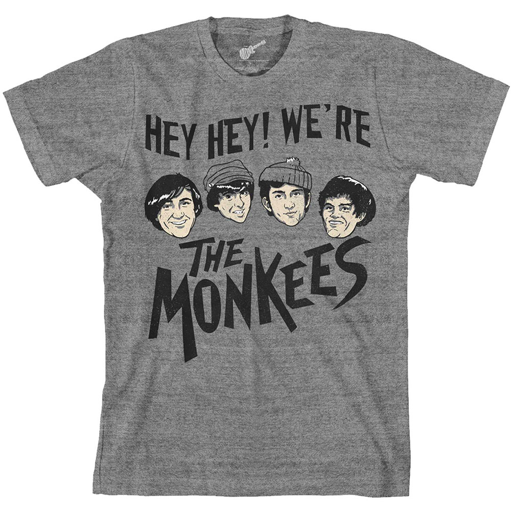 The Monkees Unisex T-Shirt: Hey Hey! (Medium)