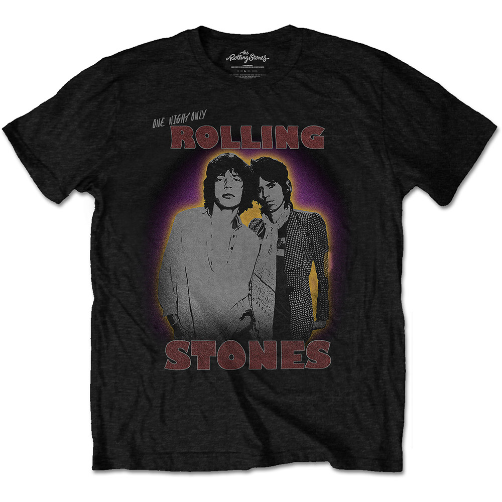 The Rolling Stones Unisex T-Shirt: Mick & Keith (Small)