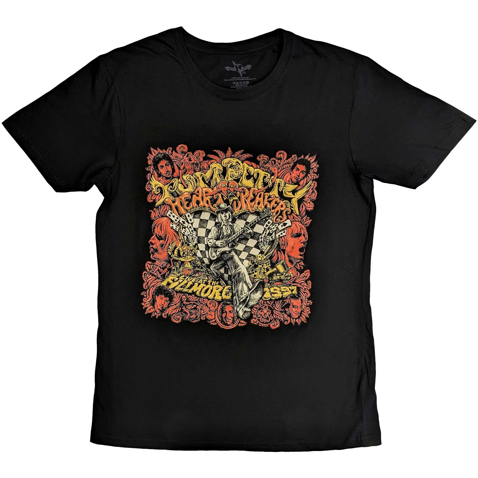 Tom Petty & The Heartbreakers Unisex T-Shirt: Fillmore 1997 (Medium)