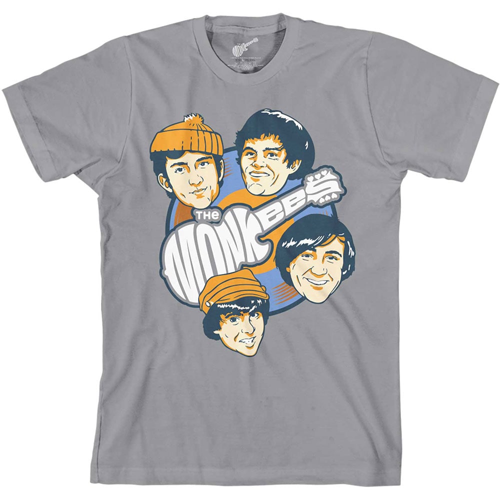 The Monkees Unisex T-Shirt: Vinyl Heads (XX-Large)
