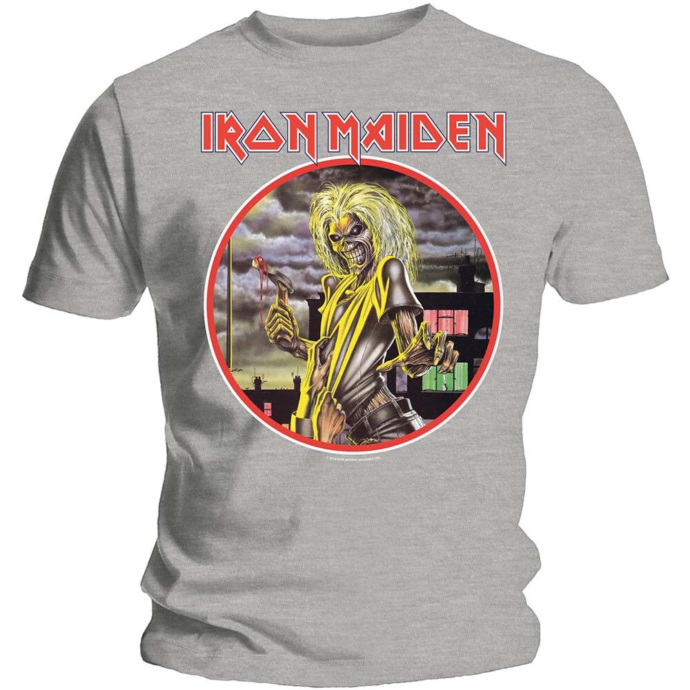Iron Maiden Unisex T-Shirt: Killers Circle (Small) - 2