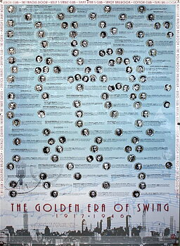 Poster: The Golden Era Of Swing 1917-1946