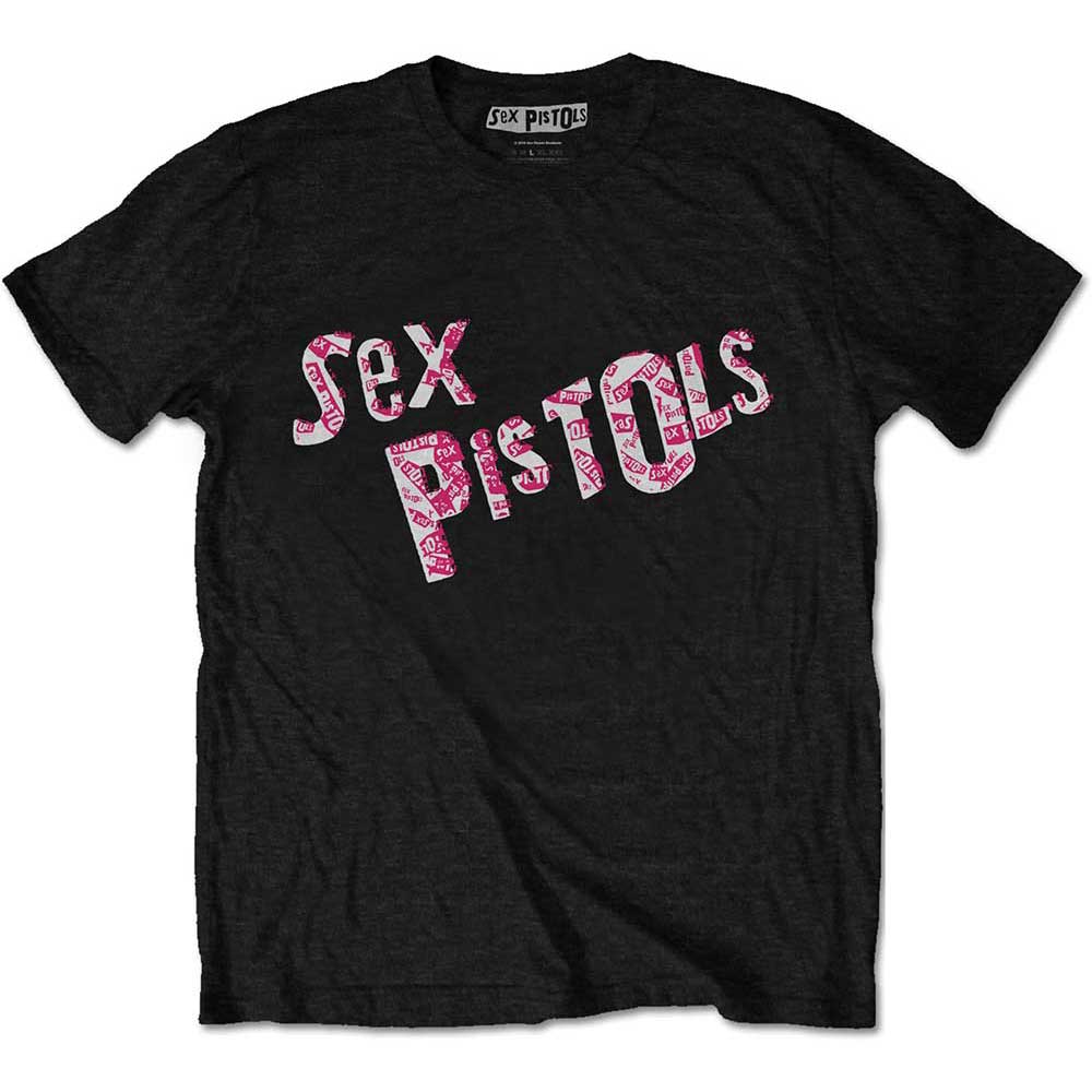 The Sex Pistols Unisex T-Shirt: Multi-Logo (Medium)