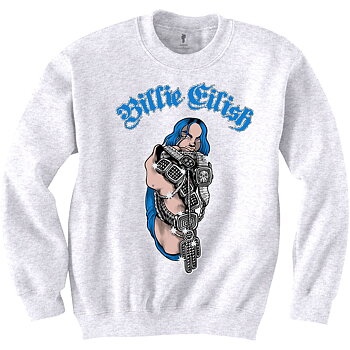 Billie Eilish Unisex Sweatshirt: Bling (Large)
