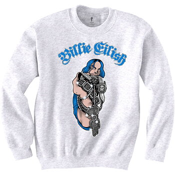 Billie Eilish Unisex Sweatshirt: Bling (Large)