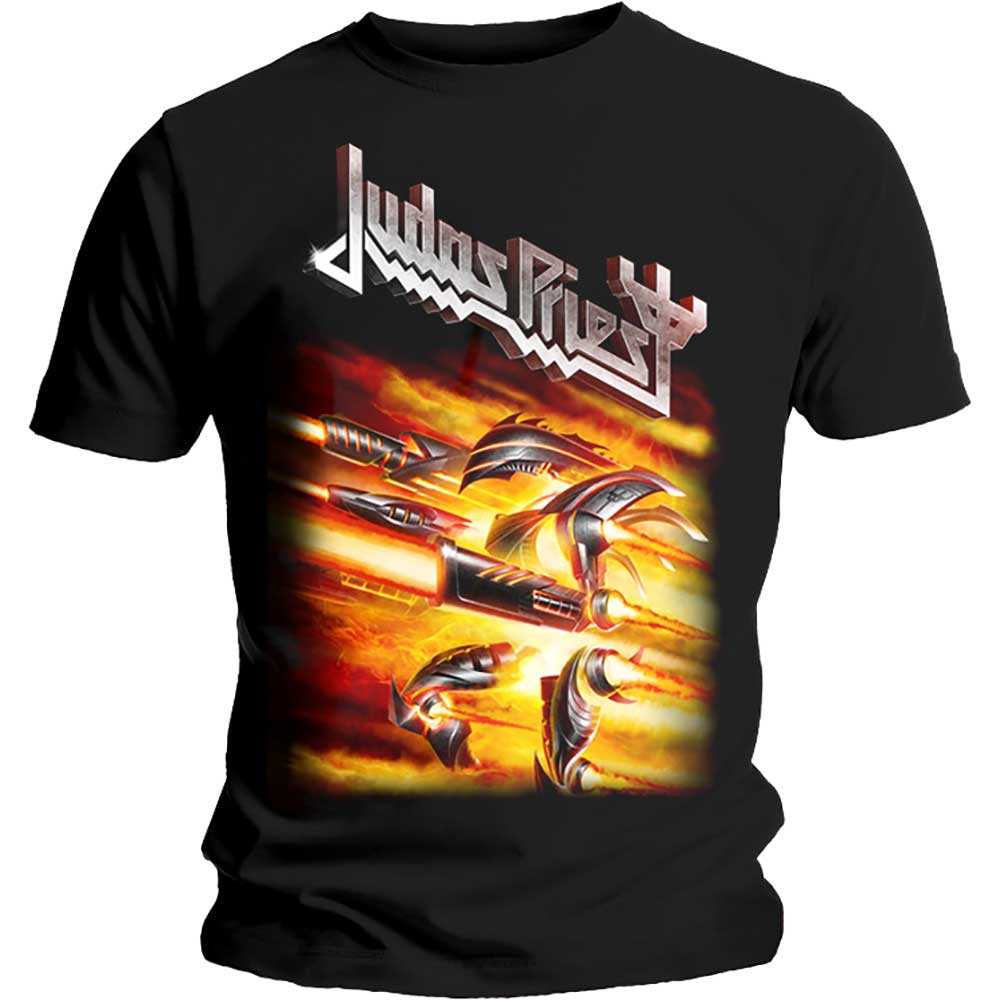 Judas Priest Unisex T-Shirt: Firepower (Medium) - 2