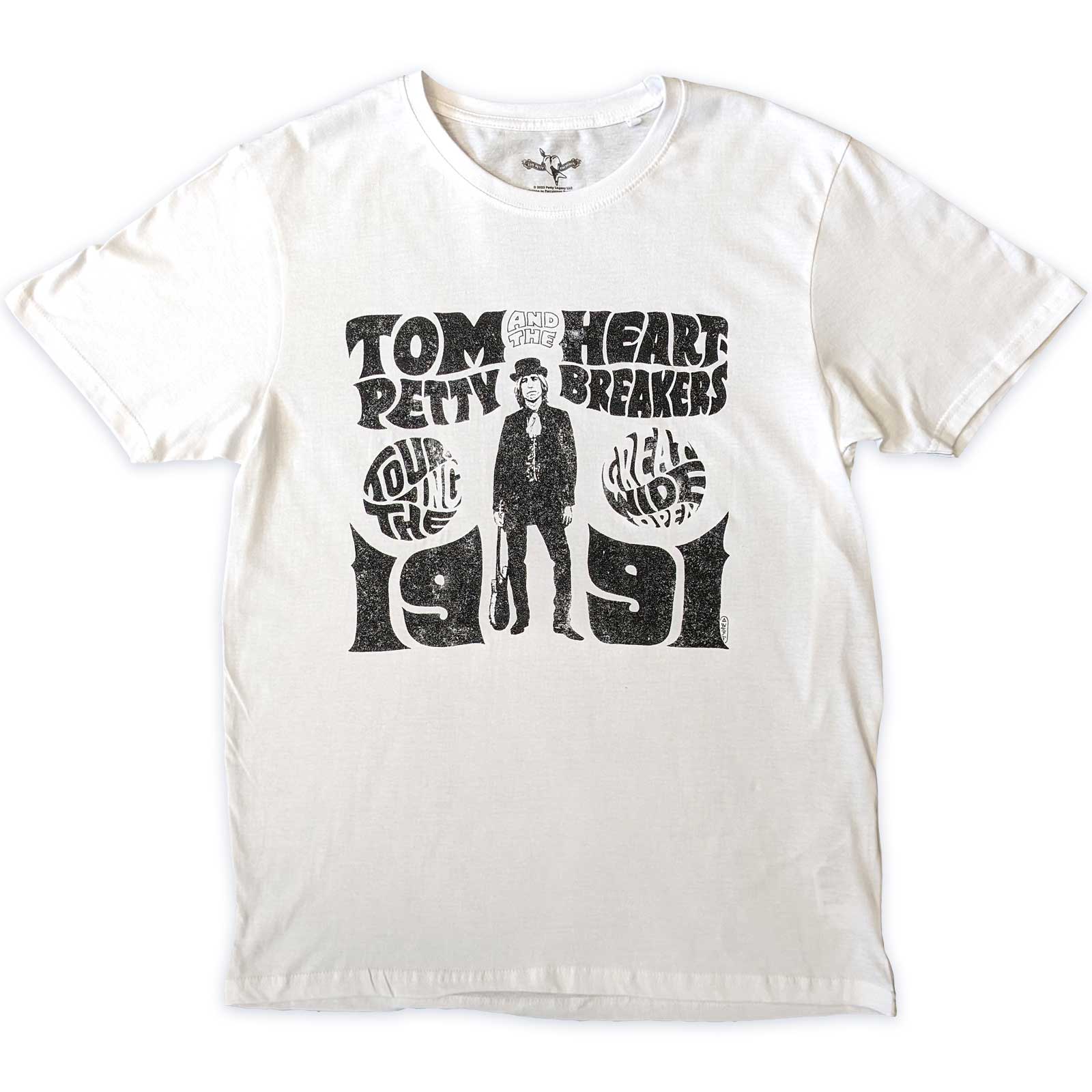 Tom Petty & The Heartbreakers Unisex T-Shirt: Great Wide Open Tour (Medium)