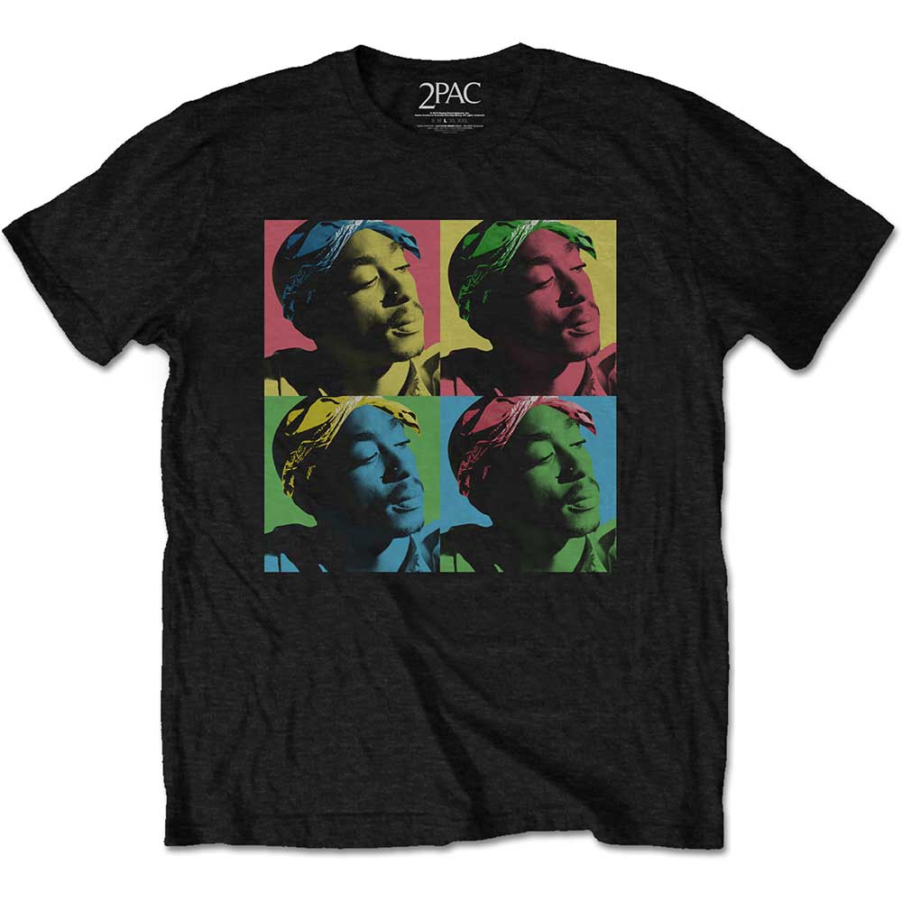 Tupac Unisex T-Shirt: Pop Art (Medium) - 2