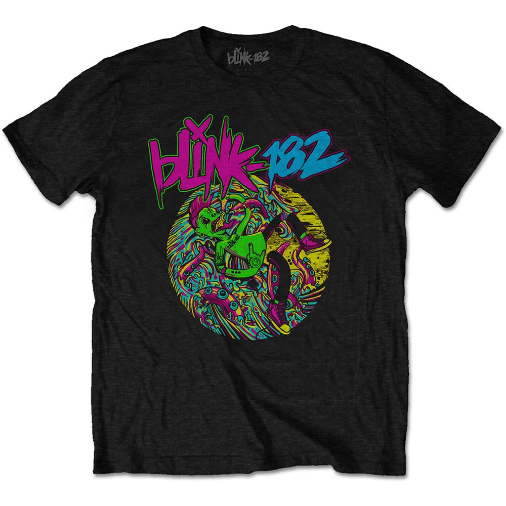 Blink-182 Unisex T-Shirt: Overboard Event (Large)