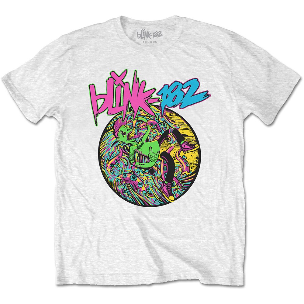 Blink-182 Unisex T-Shirt: Overboard Event (Small)