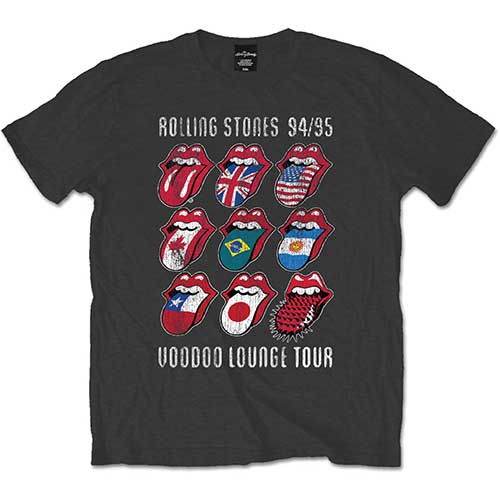 The Rolling Stones Unisex T-Shirt: Voodoo Lounge Tongues (Small) - 2