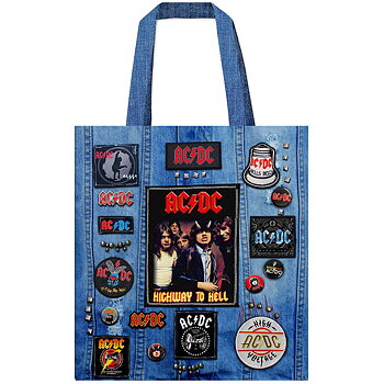 AC/DC Tote Bag: Highway To Hell (Multicolour) (Battle)