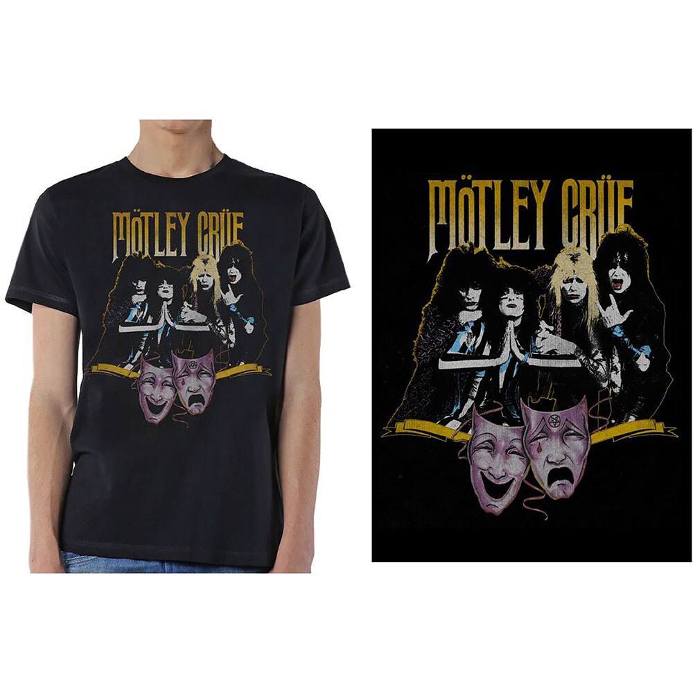 Motley Crue Unisex T-Shirt: Theatre Vintage (Small)
