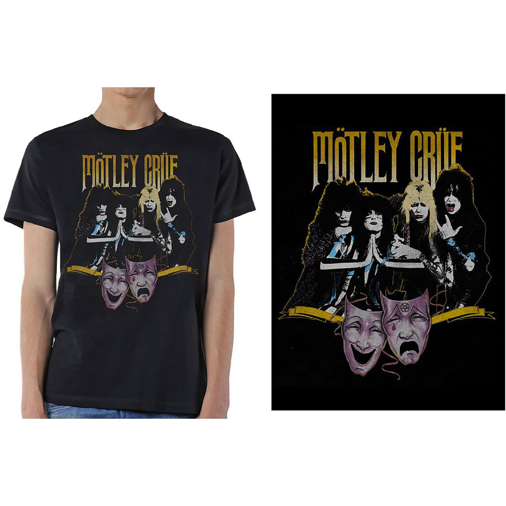 Motley Crue Unisex T-Shirt: Theatre Vintage (Large)