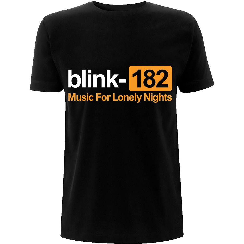 Blink-182 Unisex T-Shirt: Lonely Nights (Large)