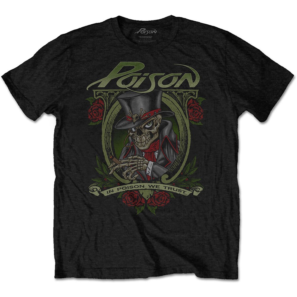 Poison Unisex T-Shirt: We Trust (Medium) - 2