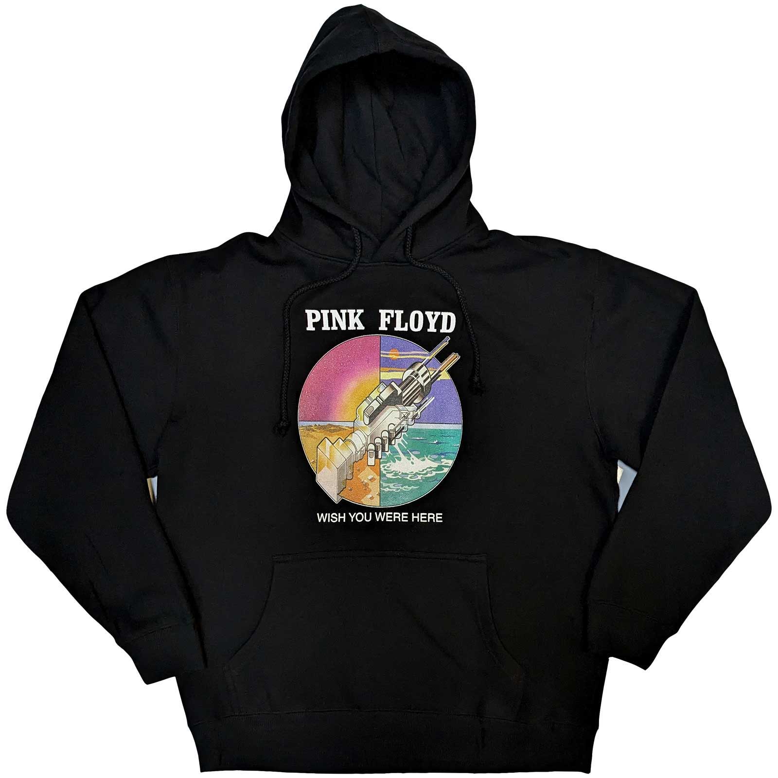 Pink Floyd Unisex Pullover Hoodie: WYWH Circle Icons (Large)
