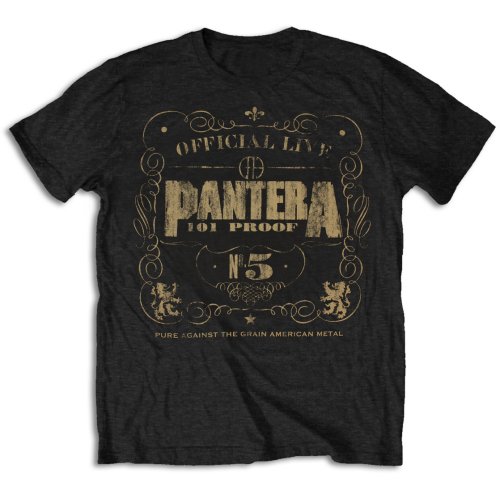 Pantera Unisex T-Shirt: 101 Proof (Small)