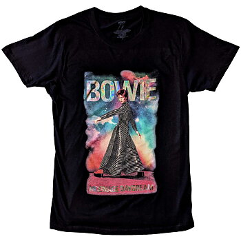 David Bowie t-shirt: Moonage 11 Fade (Embellished Collection) - storlek S-XXL