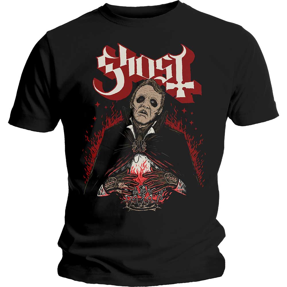 Ghost Unisex T-Shirt: Danse Macabre (Large) - 2