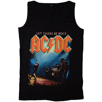 AC/DC Ladies Vest T-Shirt: Let There Be Rock (XX-Large)