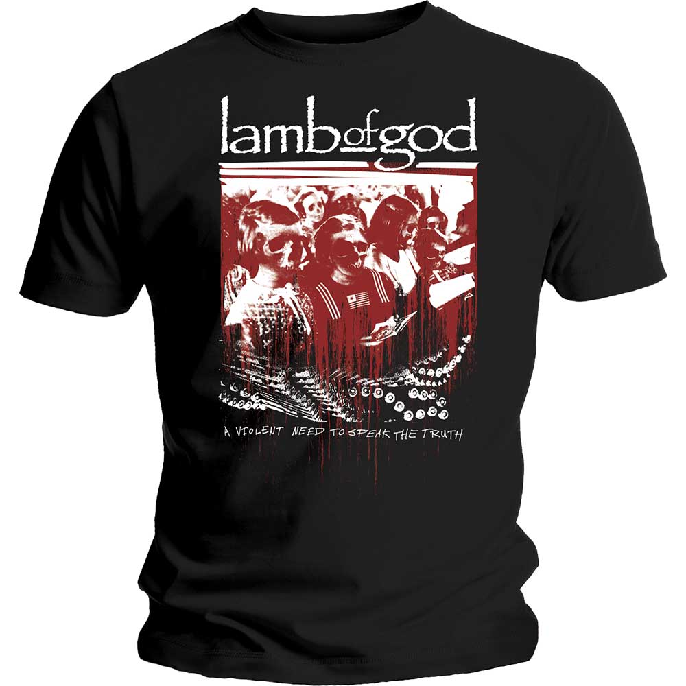 Lamb Of God Unisex T-Shirt: Enough is Enough (Large)