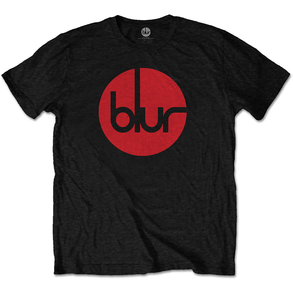Blur Unisex T-Shirt: Circle Logo (Medium)