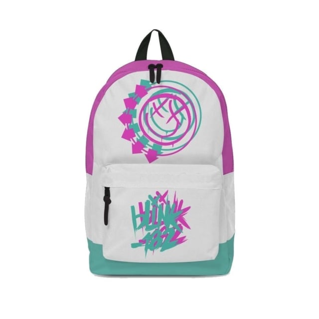 Rucksack:  Blink 182 - Smiley White