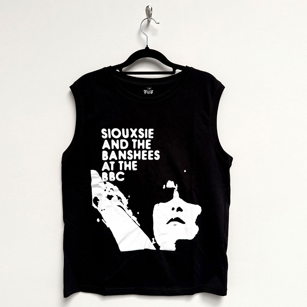 Siouxsie & The Banshees Unisex Tank T-Shirt: At The BBC (Black) (Small)