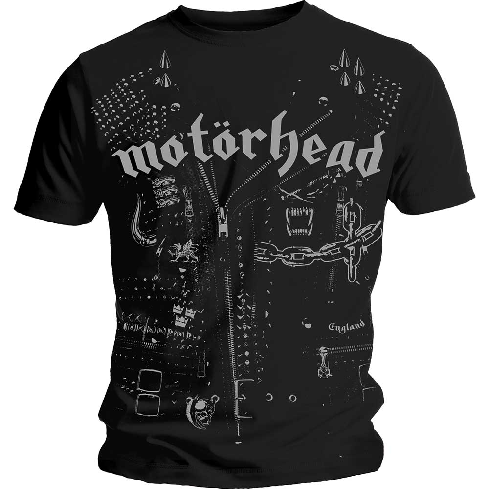 Motorhead Unisex T-Shirt: Leather Jacket (Medium) - 2