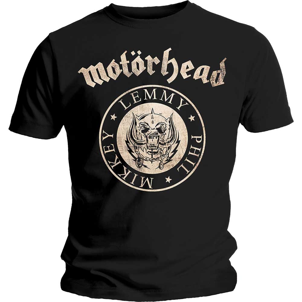 Motorhead Unisex T-Shirt: Undercover Seal Newsprint (Medium) - 2