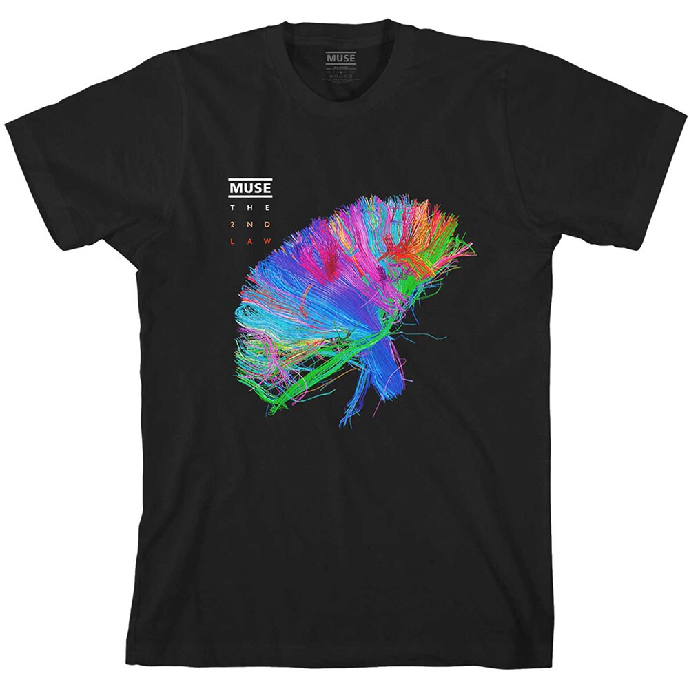 Muse Unisex T-Shirt: 2nd Law Album (Small)