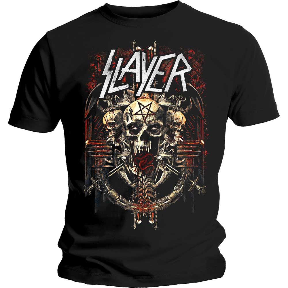 Slayer Unisex T-Shirt: Demonic Admat (Medium) - 2