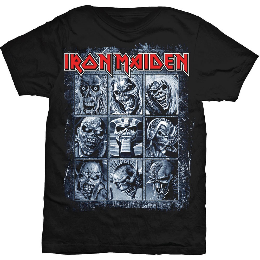 Iron Maiden Unisex T-Shirt: Nine Eddies (Small) - 2