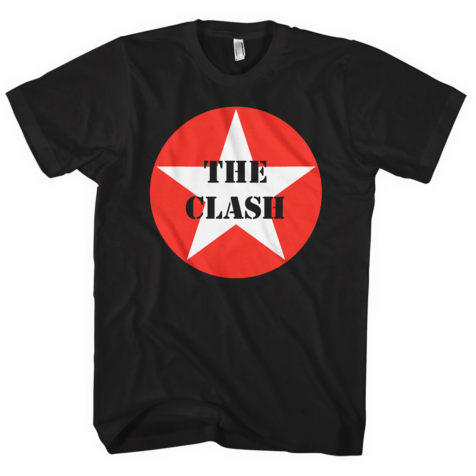 The Clash Unisex T-Shirt: Star Badge (X-Large)