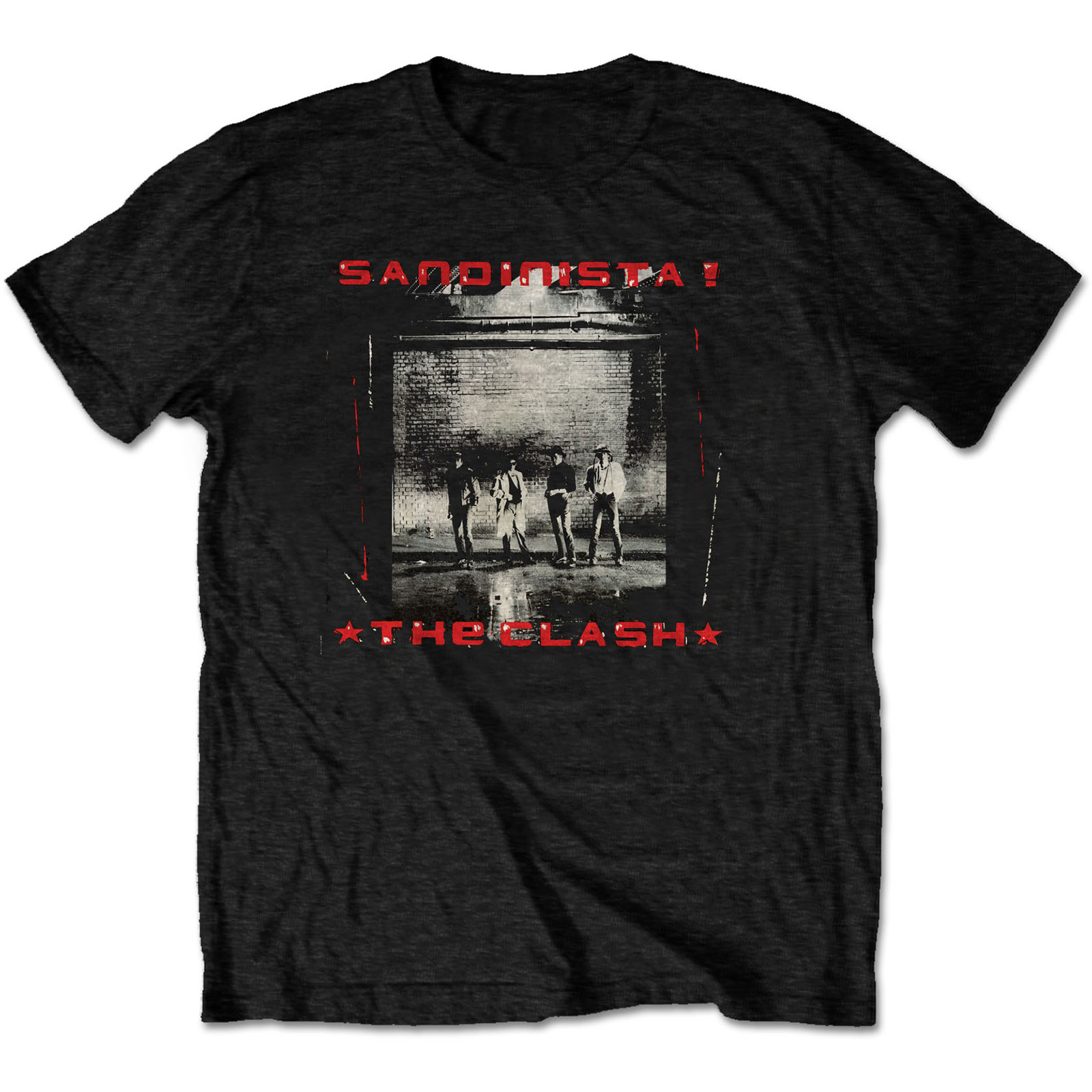 The Clash Unisex T-Shirt: Sandinista! (Large)