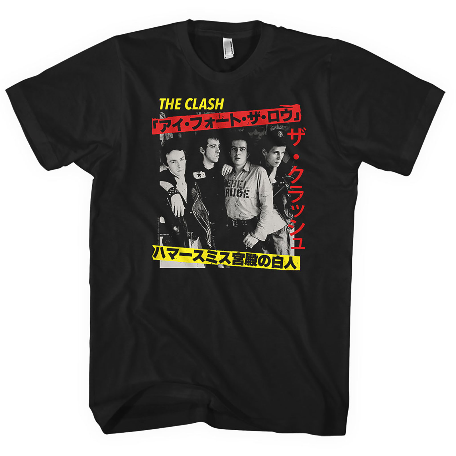 The Clash Unisex T-Shirt: Kanji (X-Large)