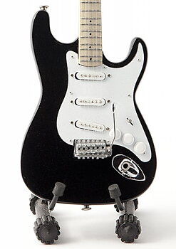 Minigitarr: Eric Clapton - Fender Stratocaster Blackie