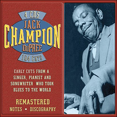 Dupree Champion Jack: Early Cuts From A Singer, Pianist (4CD)