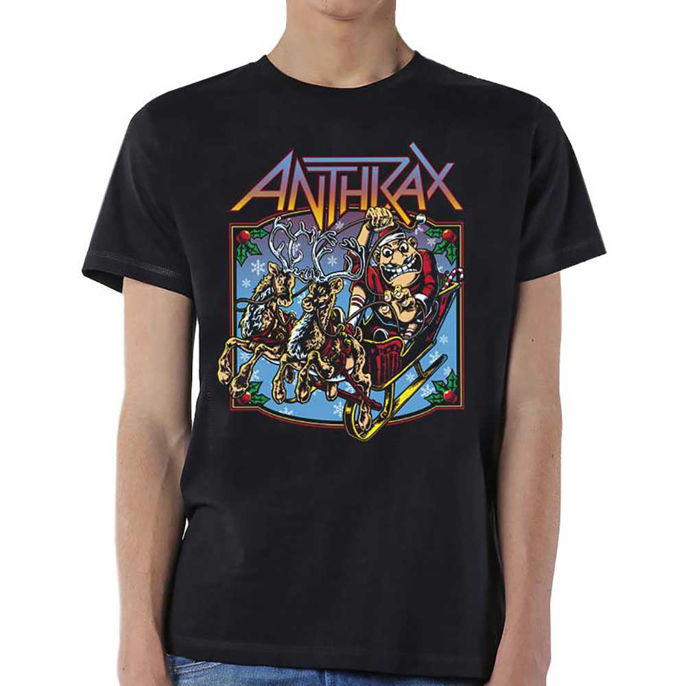 Anthrax Unisex T-Shirt: Christmas is Coming (Small) - 2