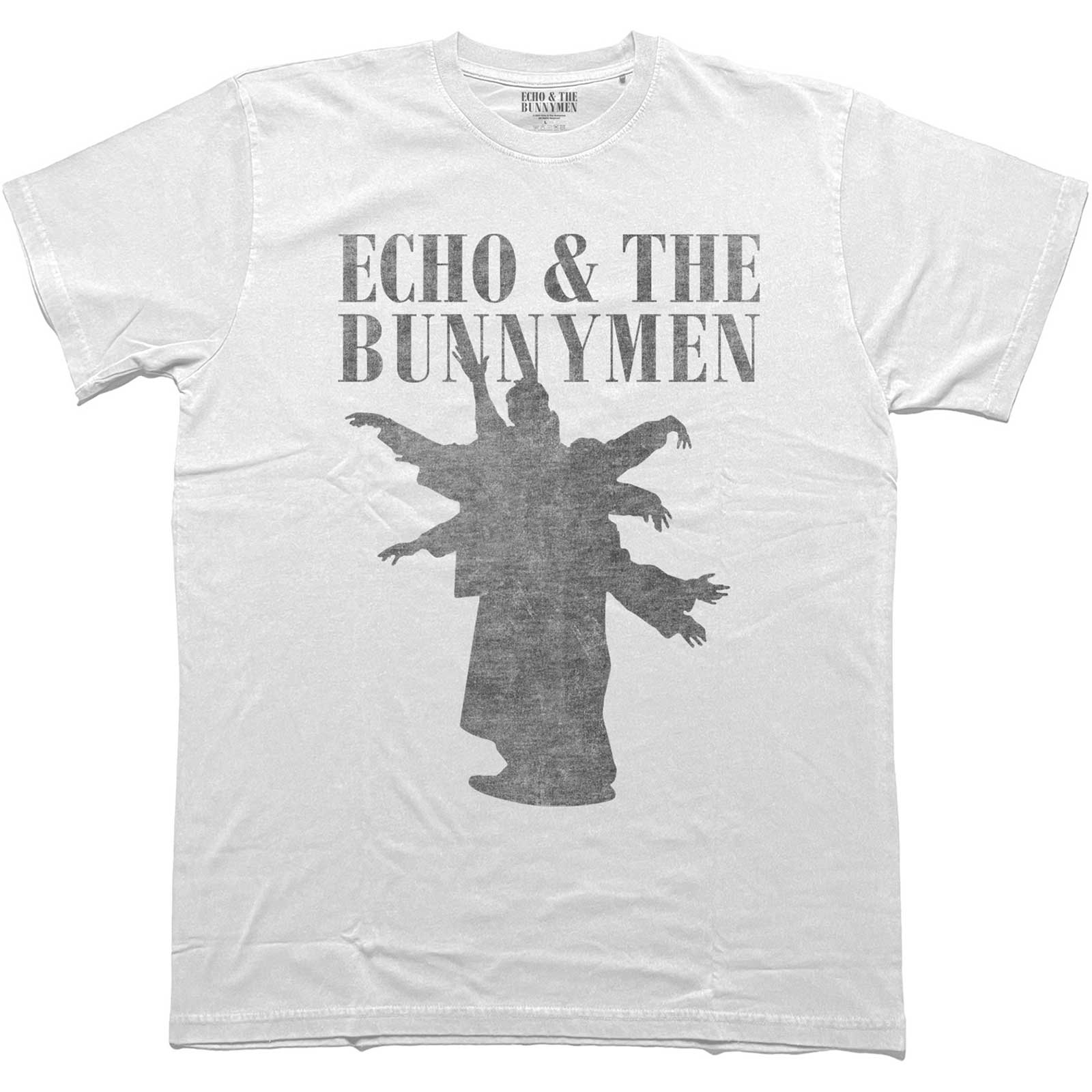 Echo & The Bunnymen Unisex T-Shirt: Silhouettes (Small)
