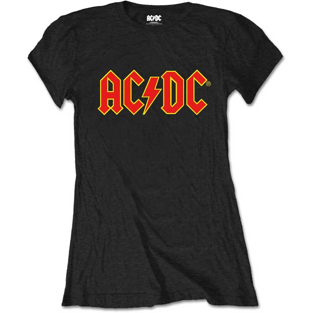 AC/DC Ladies T-Shirt: Logo (Retail Pack) (XX-Large)
