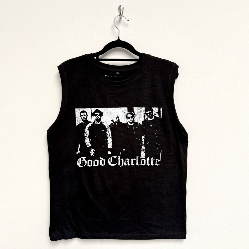 Good Charlotte Unisex Tank T-Shirt: Band Photo (Black) (Large)