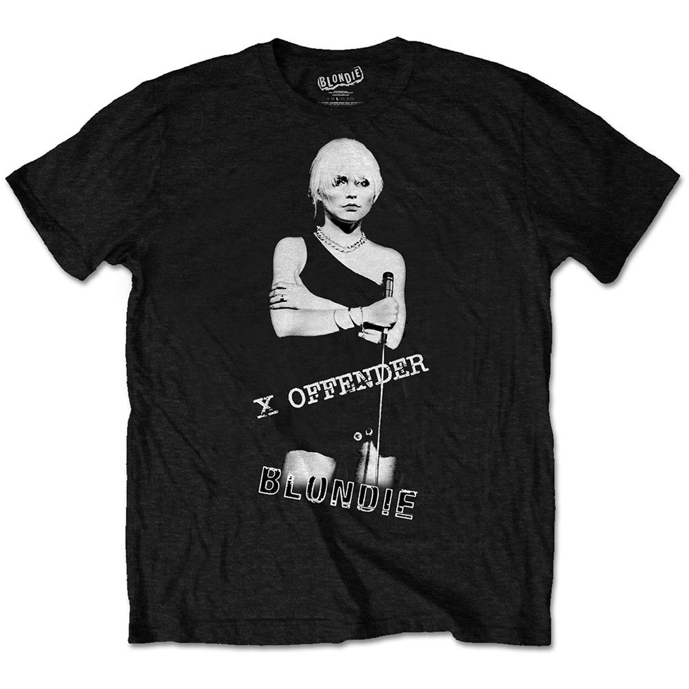 Blondie Unisex T-Shirt: X Offender (Small) - 2