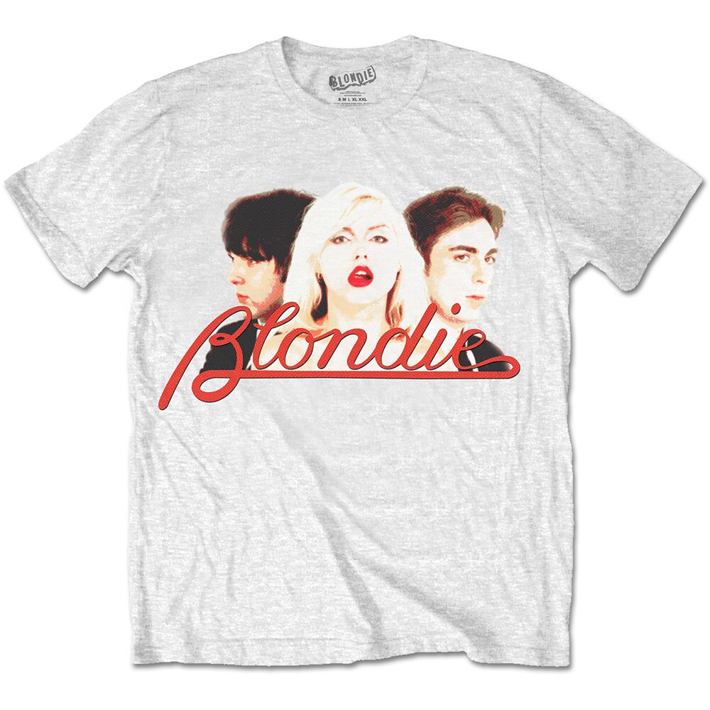 Blondie Unisex T-Shirt: P Lines Halftone (Small) - 2