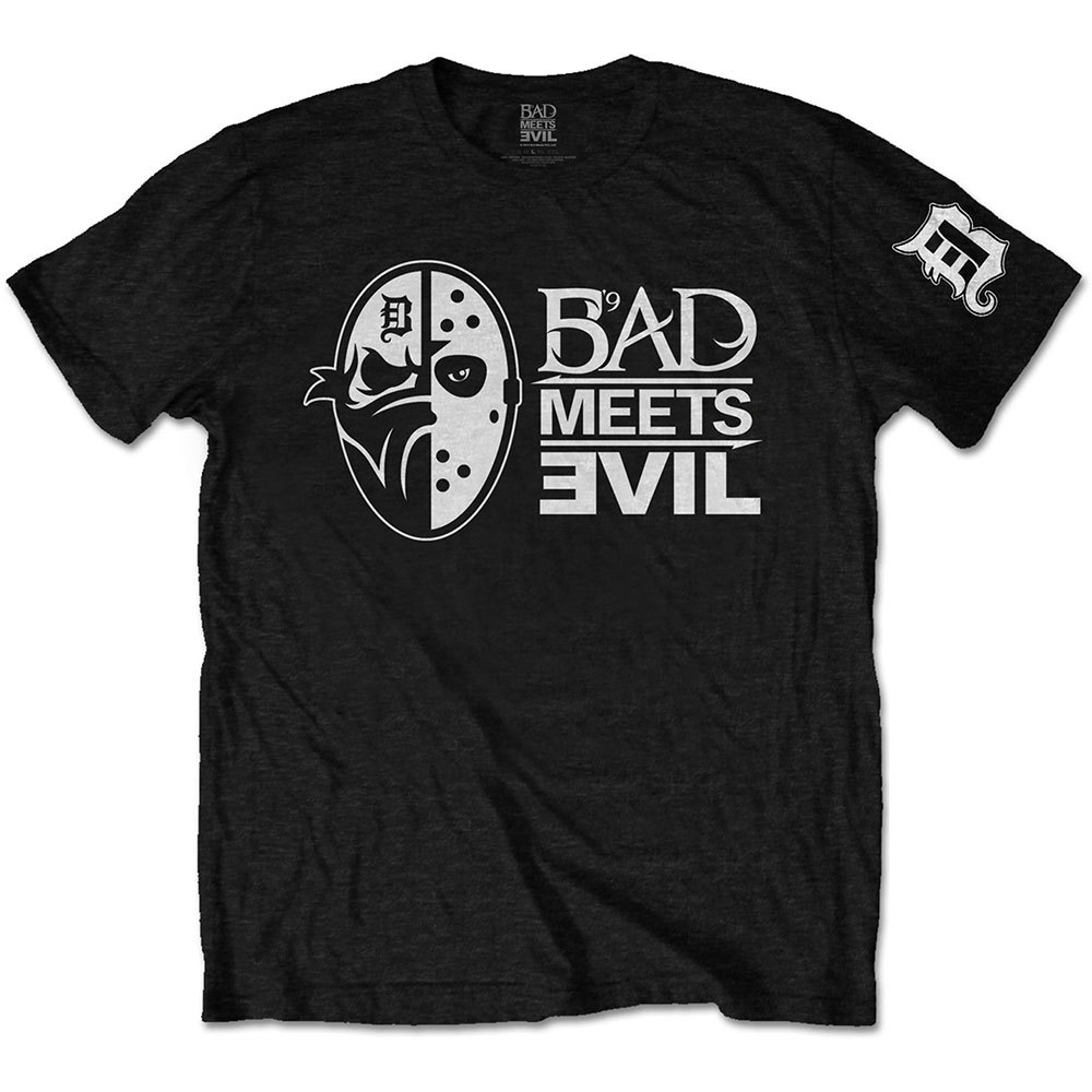 Bad Meets Evil Unisex T-Shirt: Masks (Medium)