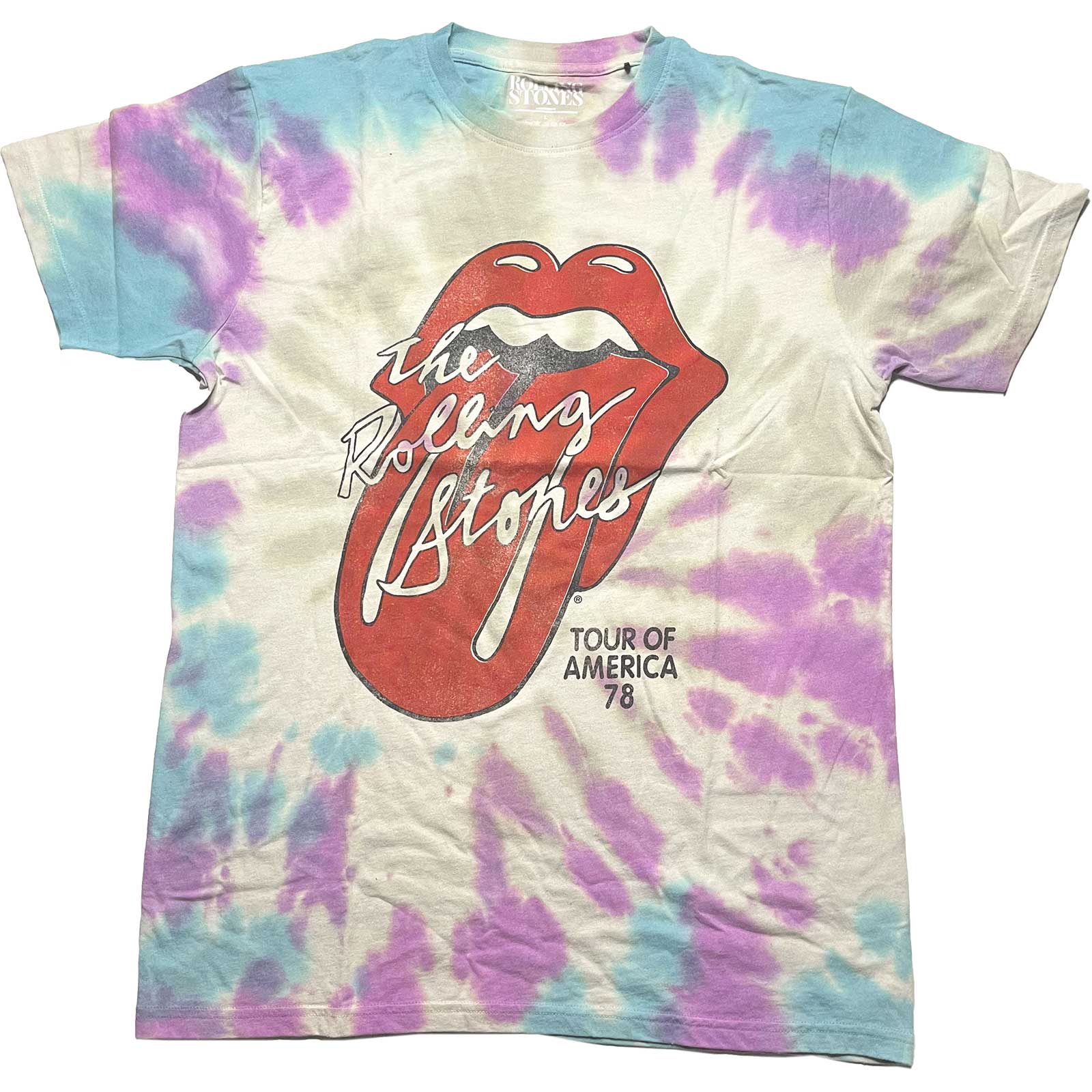 The Rolling Stones Unisex T-Shirt: Tour of USA '78 (Wash Collection) (X-Large)
