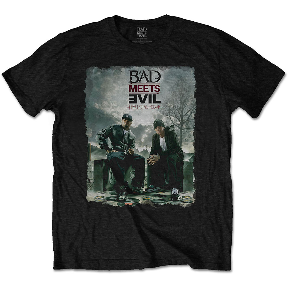 Bad Meets Evil Unisex T-Shirt: Burnt (Small)