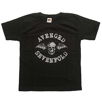 Avenged Sevenfold Kids T-Shirt: Classic Deathbat (9-10 Years)